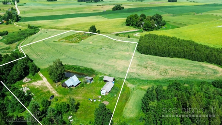 Vilkaviškio r. sav., Ramovietės k., rąstinis namas