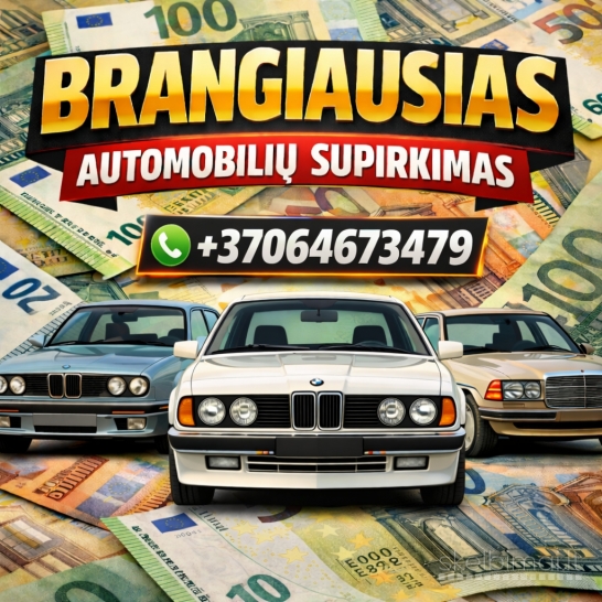 BRANGIAUSIAS AUTOMOBILIU SUPIRKIMAS 