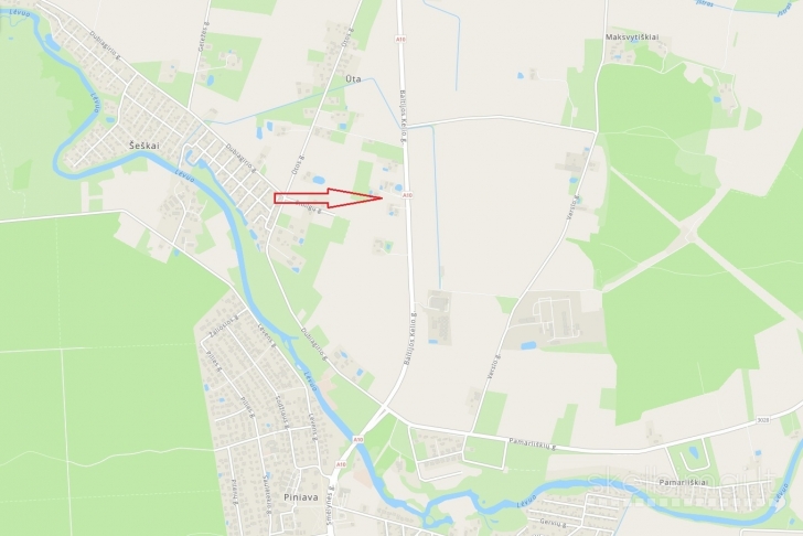 25 a namų valdos sklypas Ūtos k.