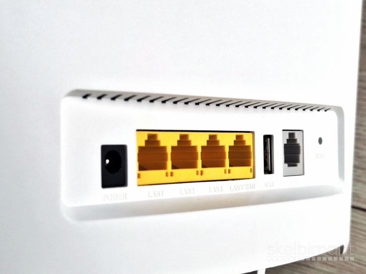 4G+ LTE modemas Huawei B525s-23a su WiFi