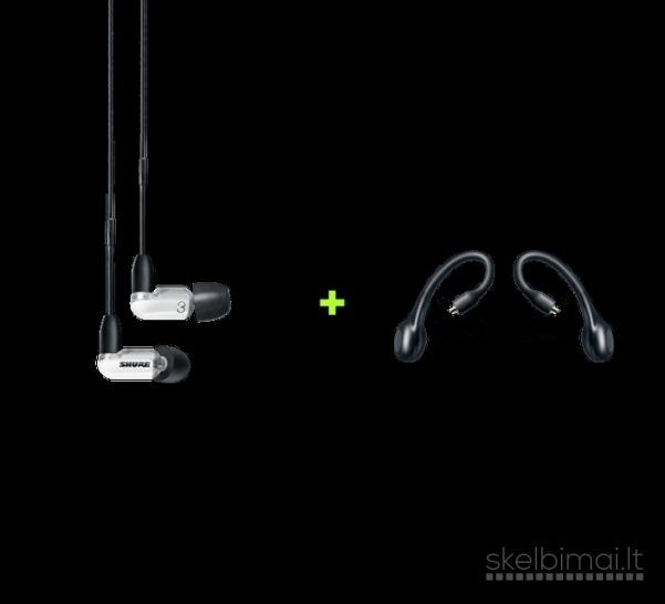 Shure AONIC 3 TRUE WIRELESS belaidžių In-Ear tipo ausinių rinkinys 