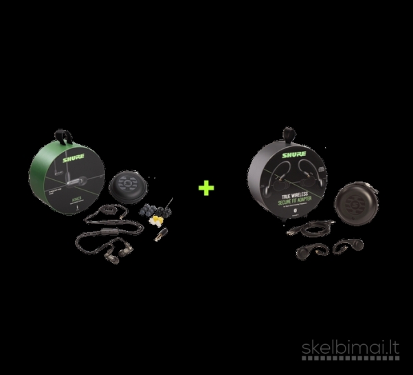 Shure AONIC 3 TRUE WIRELESS belaidžių In-Ear tipo ausinių rinkinys