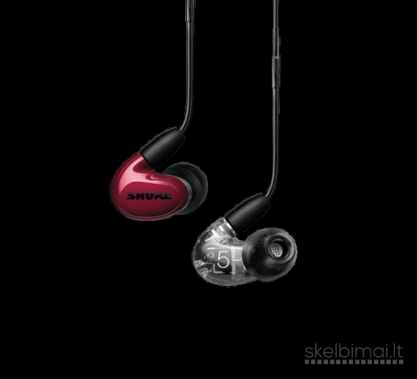 Shure AONIC 5 In-Ear tipo ausinės su išorinių garsų slopinimo funkcija
