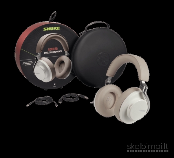 Shure AONIC 50 belaidės Over-Ear tipo ausinės