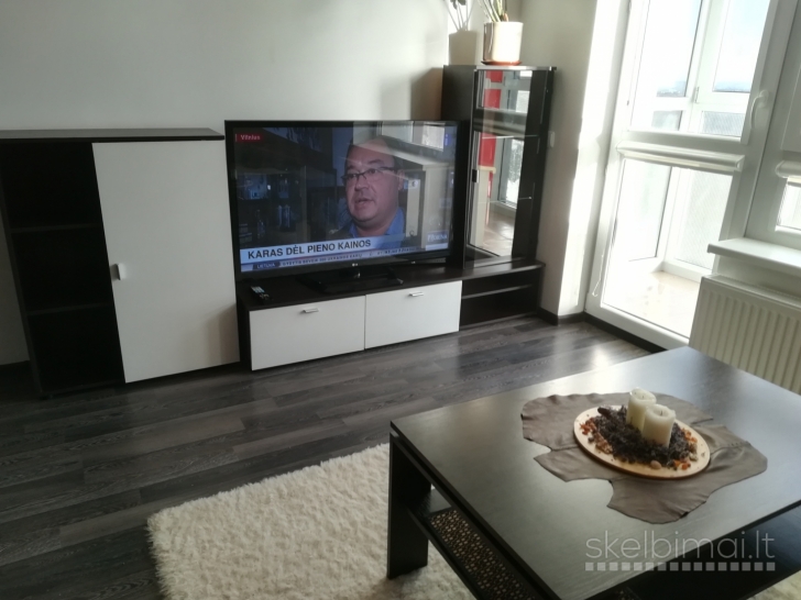 Išnuomojamas naujame name 2-jų kamb. butas Dragūnų kvartale