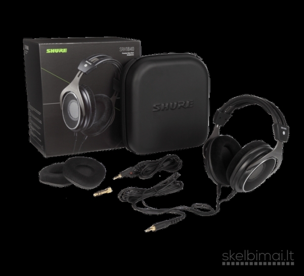 Shure SRH1840 premium klasės Open-Back tipo ausinės 