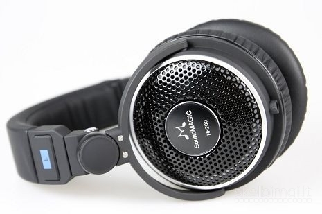 SoundMAGIC HP200 ausines su keičiamu tiesiu kabeliu +3 metru 