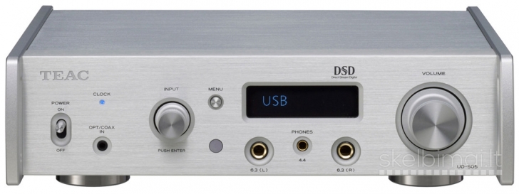 TEAC UD-505-X - aukštos klasės USB DAC, ausinių stiprintuvas