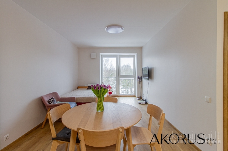 Akorus.lt - erdvus dviejų kambarių butas ramesnėje miesto dalyje