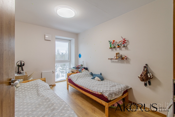 Akorus.lt - erdvus dviejų kambarių butas ramesnėje miesto dalyje