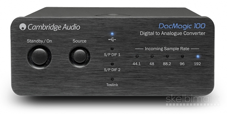 Cambridge Audio DACMAGIC 100 Konverteris Skaitmeninis į Analoginį