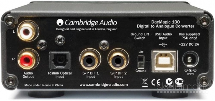 Cambridge Audio DACMAGIC 100 Konverteris Skaitmeninis į Analoginį