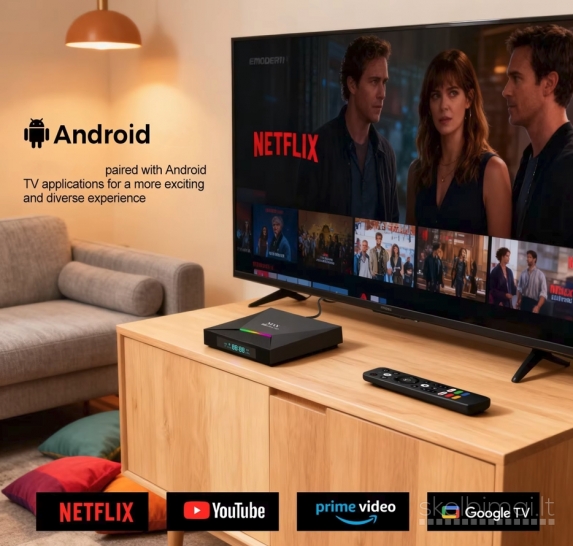 NAUJAS! MAX 8K ULTRA-TV-BOX-VIRŠ 2000 GOOGLE TV-KANALŲ NEMOKAMAI!