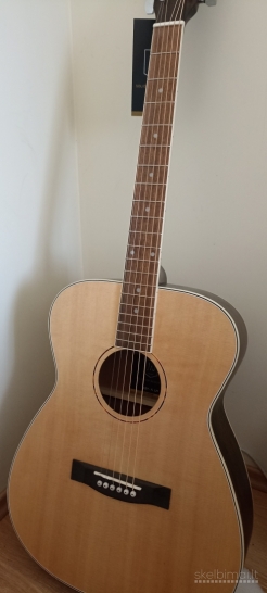 Parduodu naują akustinę gitarą kairiarankiams James Neligan