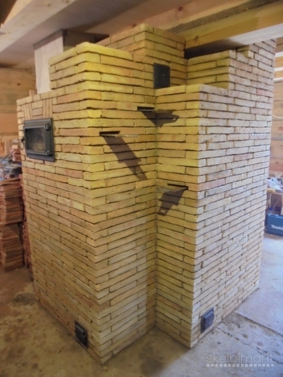 Pirties krosnių statyba ir jų remontas