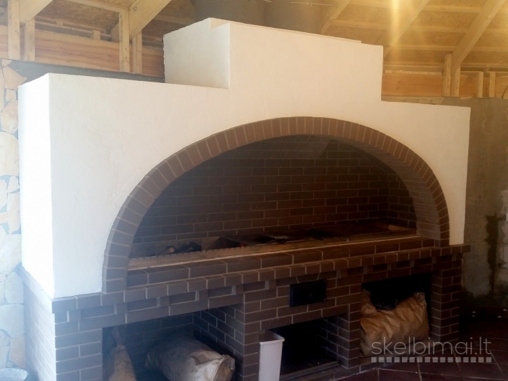 Lauko- maisto gamybos krosnys, duonkepės, viryklės, rūkyklos, kepsninės