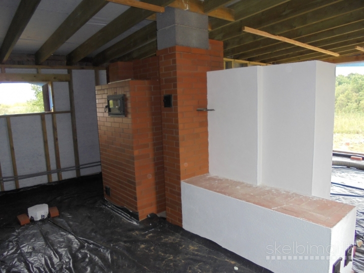 Pirties krosnių statyba ir jų remontas