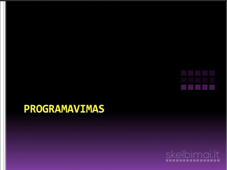 Programavimas