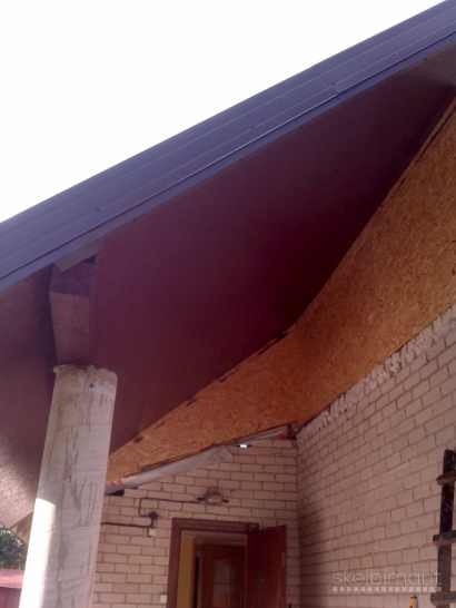 šlaitinių stogų dengimas.....