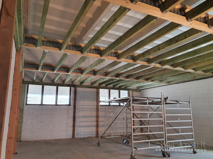 šlaitinių stogų dengimas.....