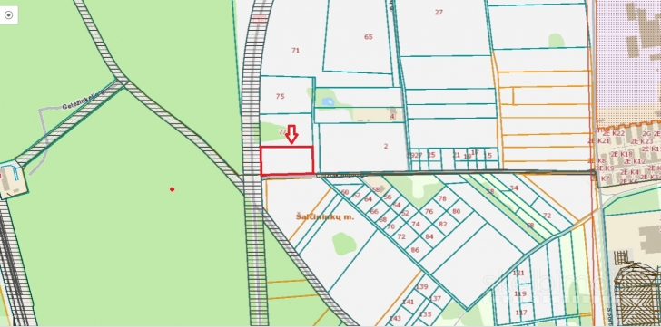 Pespektyvus sklypas komercijai