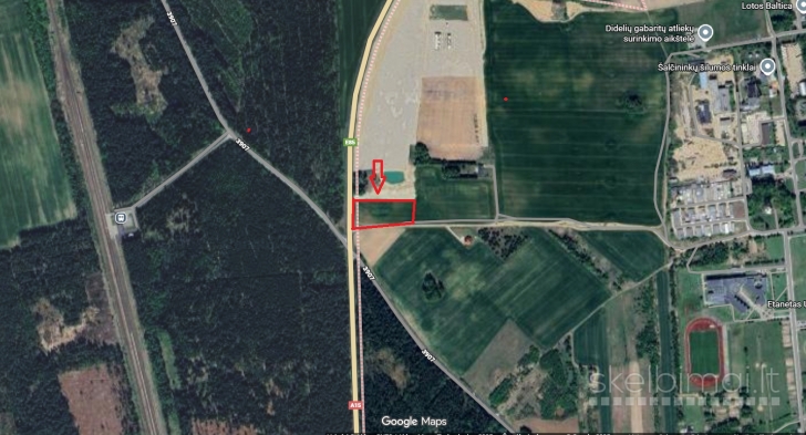 Pespektyvus sklypas komercijai