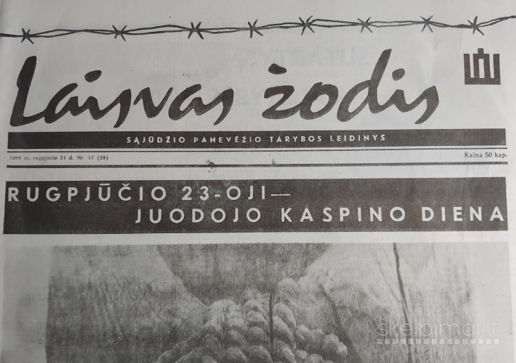 Seni laikraščiai Nepriklausomos Lietuvos