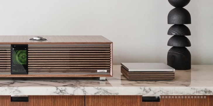 Ruark R‑CD100 – kompaktiškas CD grotuvas