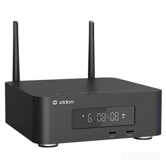 Zidoo Z20 Pro, "Android" 4K media grotuvas