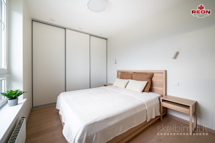 PARDUODAMAS KOKYBIŠKAI ĮRENGTAS, PATOGIAI SUPLANUOTAS 2 KAMBARIŲ BUTAS