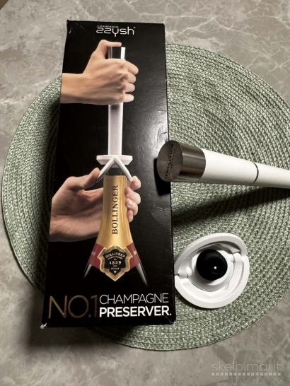 Šampanui vynui uždarytuvas Putojančio šampano gėrimo no1 zzysh Bollinger