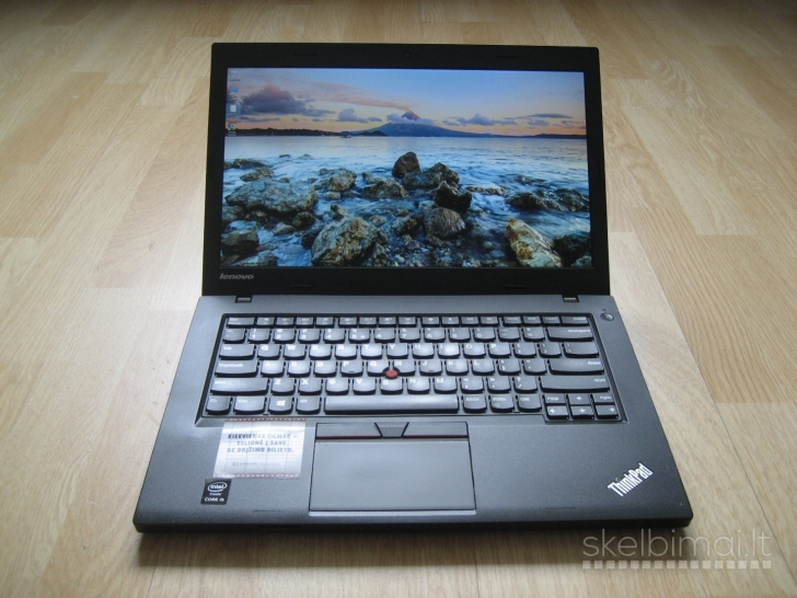 Greitas Lenovo L450 su SSD, i5 ir 2 baterijom