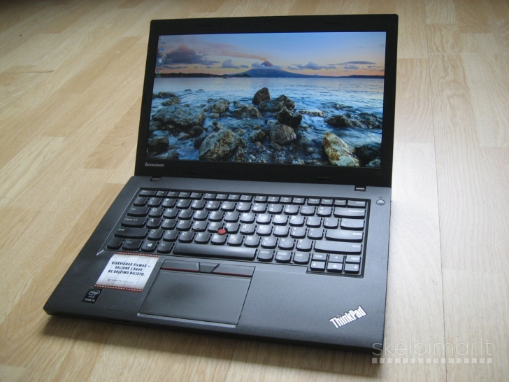 Greitas Lenovo L450 su SSD, i5 ir 2 baterijom