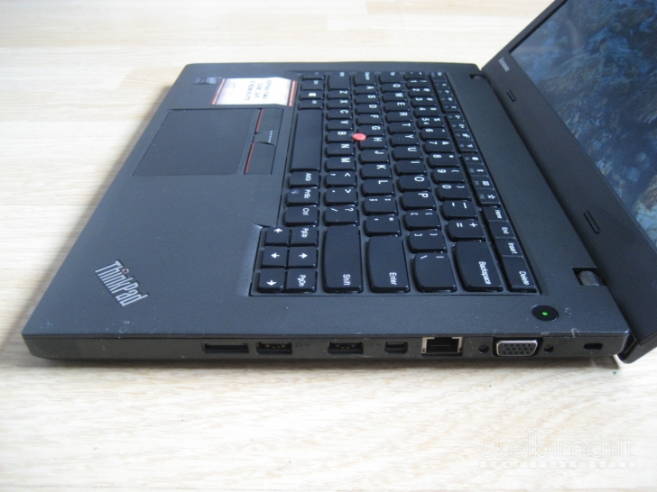 Greitas Lenovo L450 su SSD, i5 ir 2 baterijom