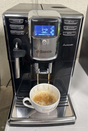 Naudoti automatiniai kavos aparatai