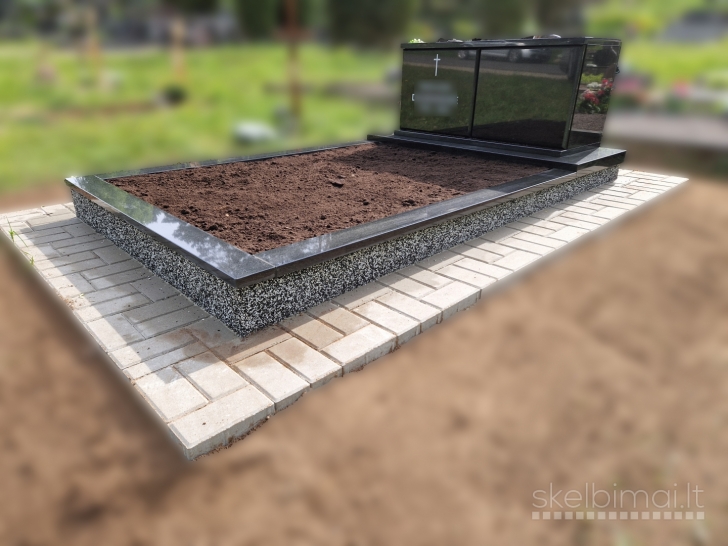 * PAMINKLAI * ANTKAPIAI * TVORELĖS * PLOKŠTĖS KAPAMS * VISI DARBAI KAPINĖSE