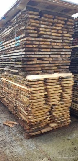 ĄŽUOLO, UOSIO džiovinta mediena