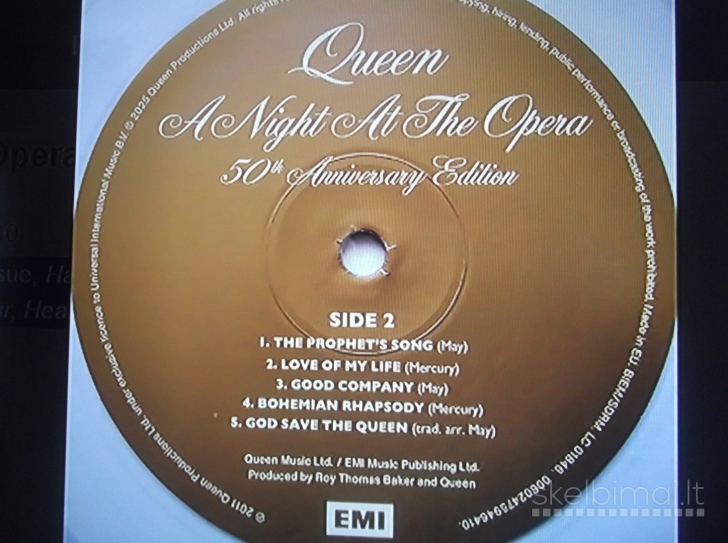 Queen A Night At The Opera 50th Aniversary Edition