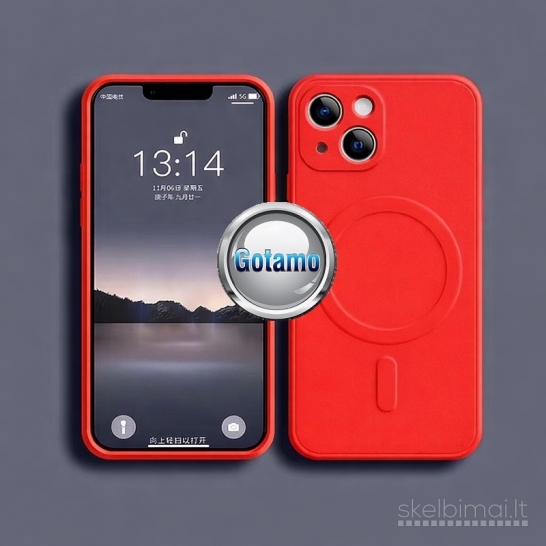 927 MagSafe Matte Plus dėklas nugarėlė Apple iPhone 13 telefonui