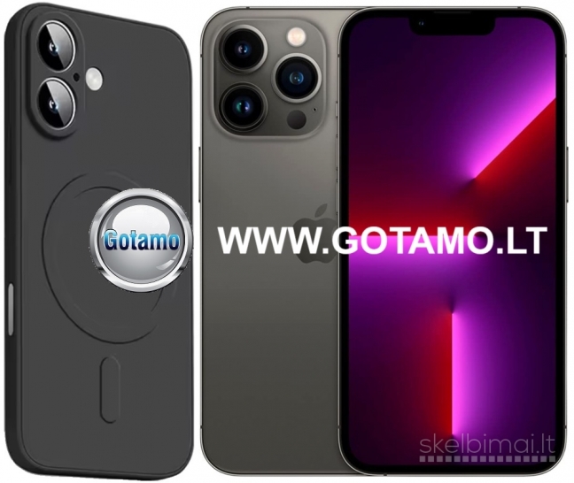 929 MagSafe Matte Plus dėklas nugarėlė Apple iPhone 13 Pro Max telefonui