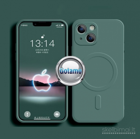 931 MagSafe Matte Plus dėklai nugarėlės Apple iPhone 14 Plus telefonui