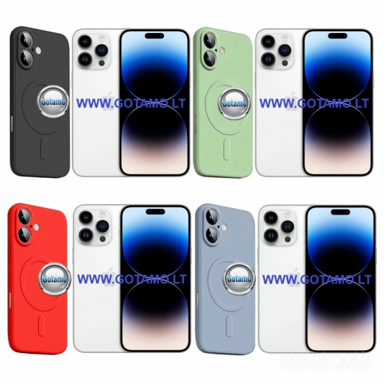 932 MagSafe Matte Plus dėklai nugarėlės Apple iPhone 14 Pro telefonui