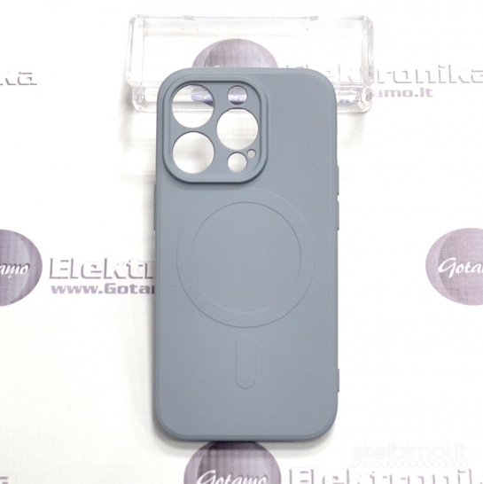 932 MagSafe Matte Plus dėklai nugarėlės Apple iPhone 14 Pro telefonui