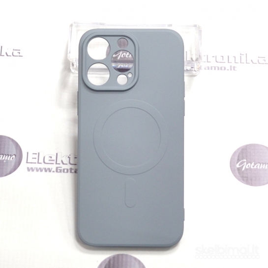 933 MagSafe Matte Plus dėklai nugarėlės Apple iPhone 14 Pro Max telefonui