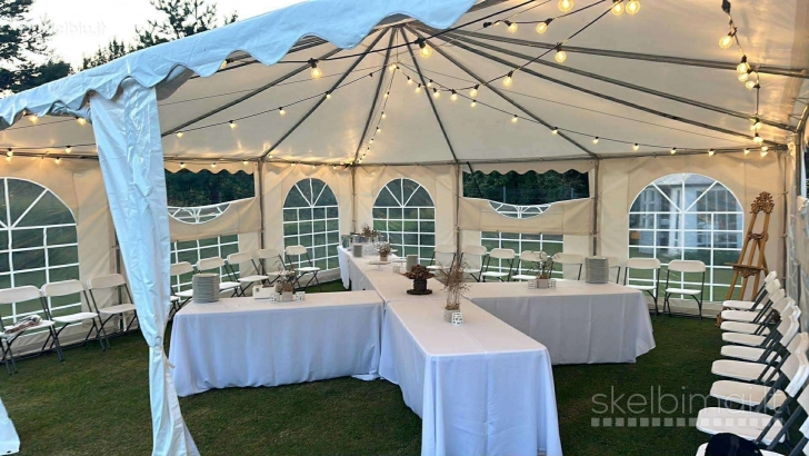 Palapinių nuoma Šiauliai, Šiaulių raj.