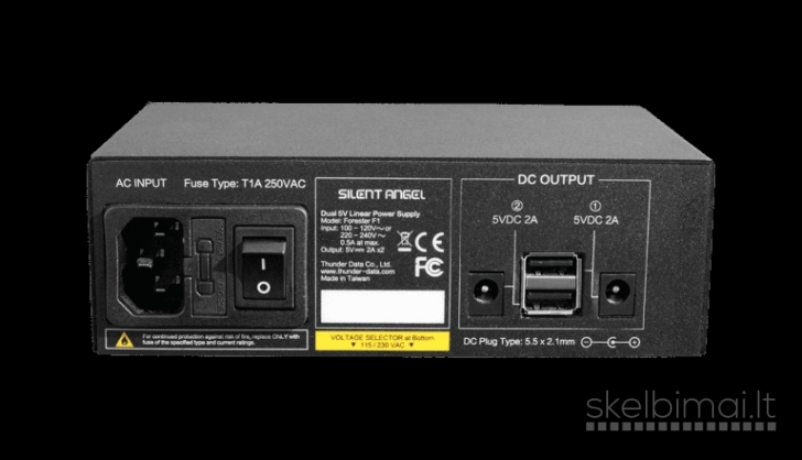 Silent Angel Forester F1 – aukštos klasės liniinis maitinimo modulis