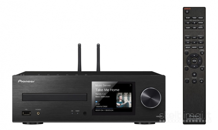 Pioneer XC-HM86D garso stiprintuvas tinklinis grotuvas resyveris