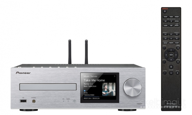 Pioneer XC-HM86D garso stiprintuvas tinklinis grotuvas resyveris