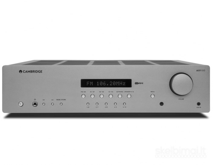 Cambridge Audio AXR100 garso stiprintuvas FM Bluetooth