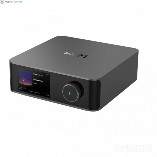 WiiM AMP Ultra skaitmeninis aukštos raiškos stiprintuvas su tinklo grotuvu